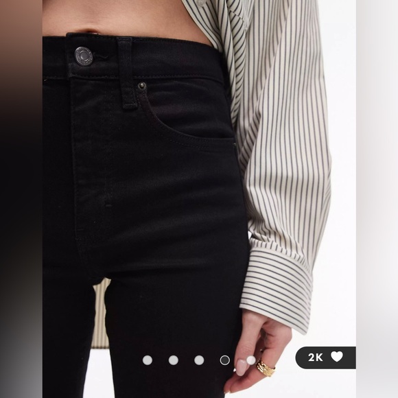 TOPSHOP MOTO Jamie Flare Jeans - Picture 5 of 9